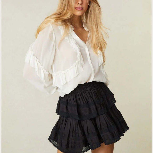 LoveShackFancy Dresses & Skirts - Love Shack Fancy brand new Ruffle mini skirt.